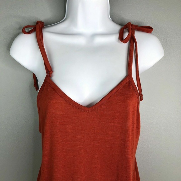 Miken Tie Shoulder Tank Dress Swimsuit Cover-Up Women's Size Medium NEW - Picture 4 of 8